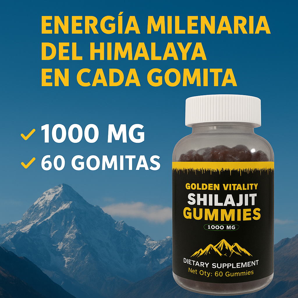 SHILAJIT GUMMIES X60 UNIDADES